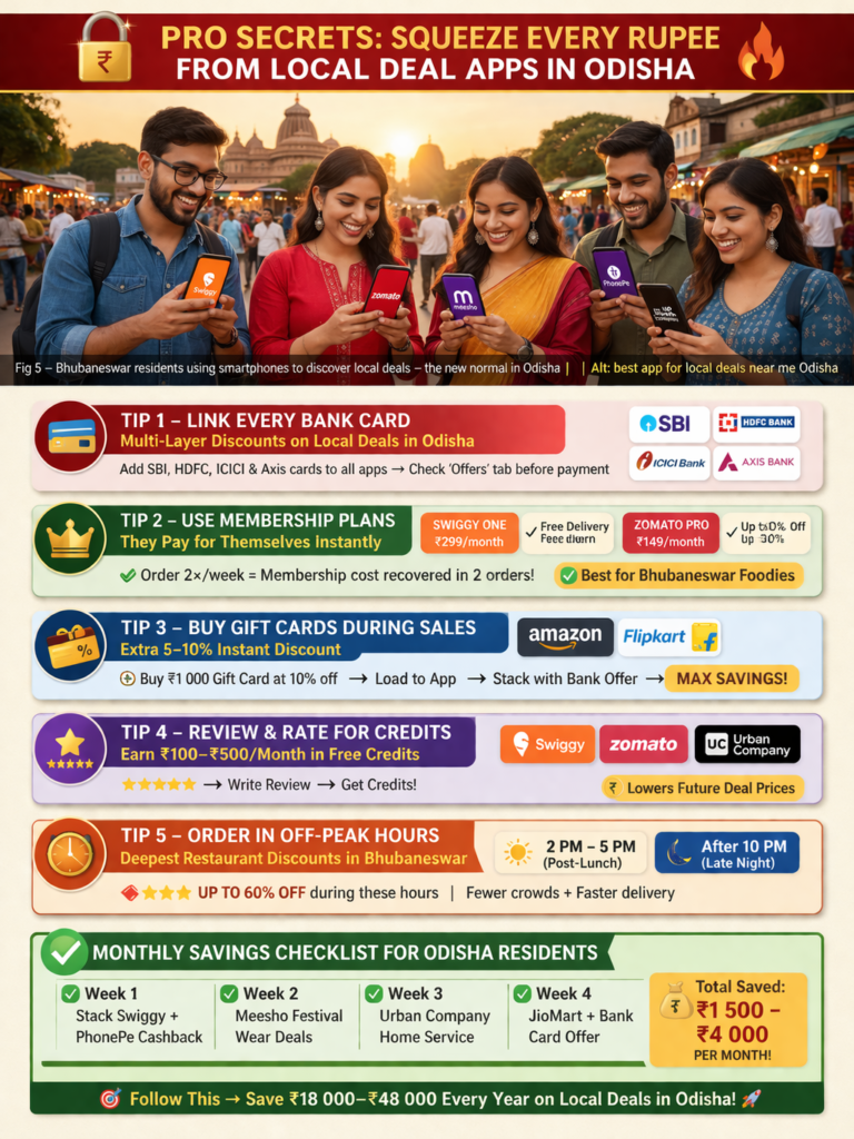 7 Best Apps for Local Deals Near Me in Odisha