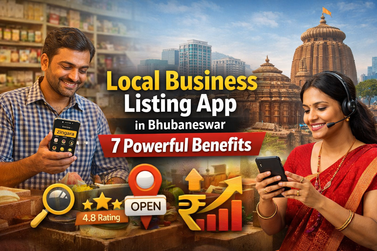 Local Business Listing App in Bhubaneswar