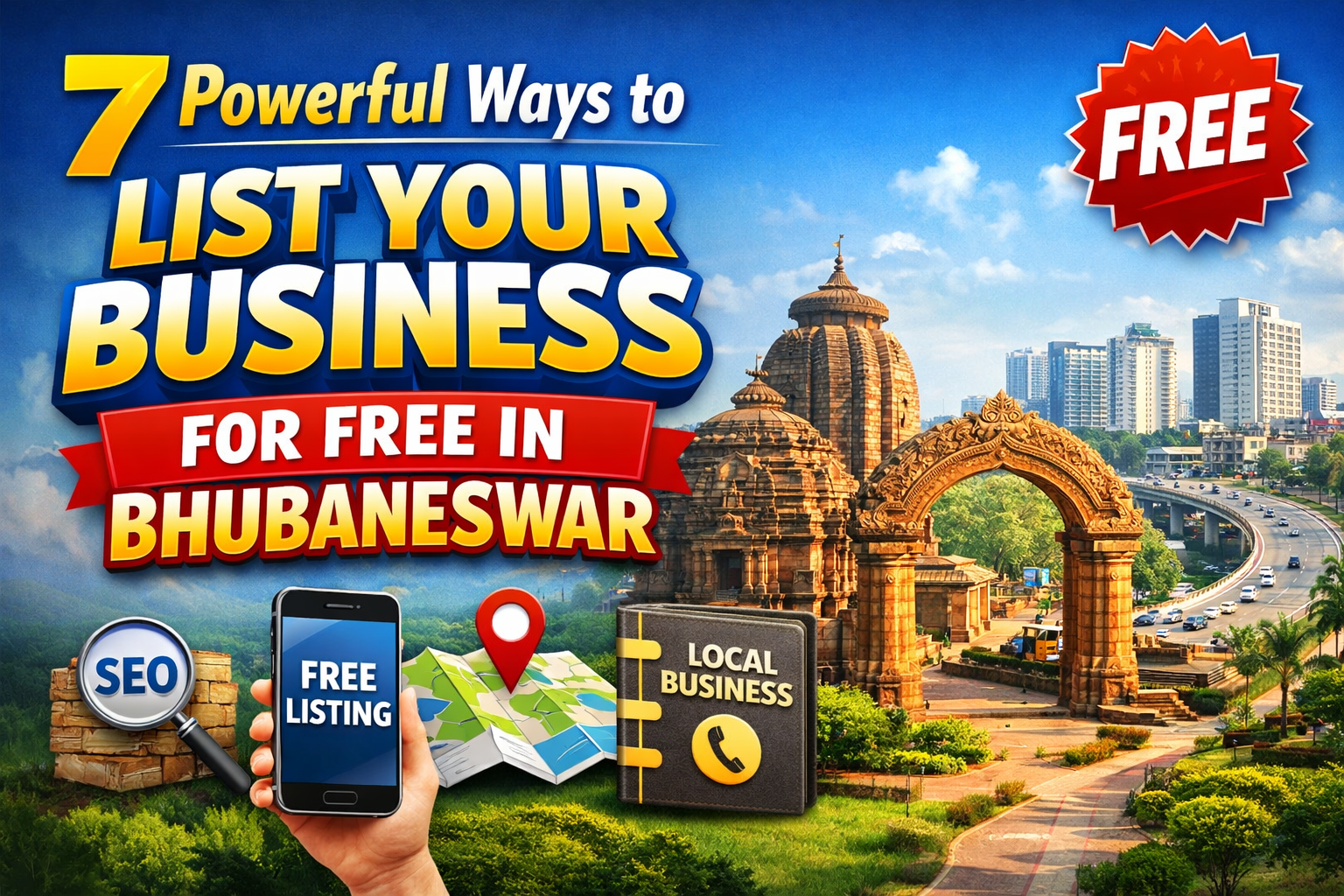 List Your Business for Free in Bhubaneswar