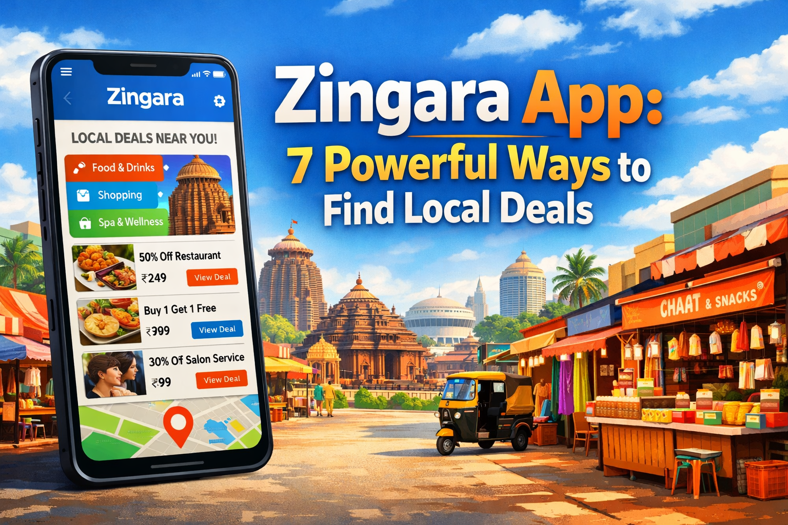Zingara App Local Deals